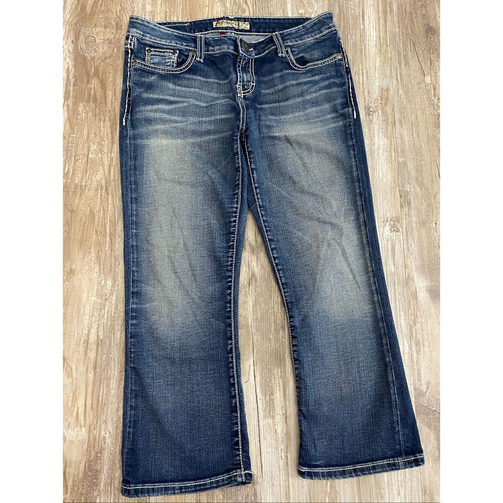 BKE Tenley Bootcut Jeans Ankle Crop Mid Rise Women’s Sz 29